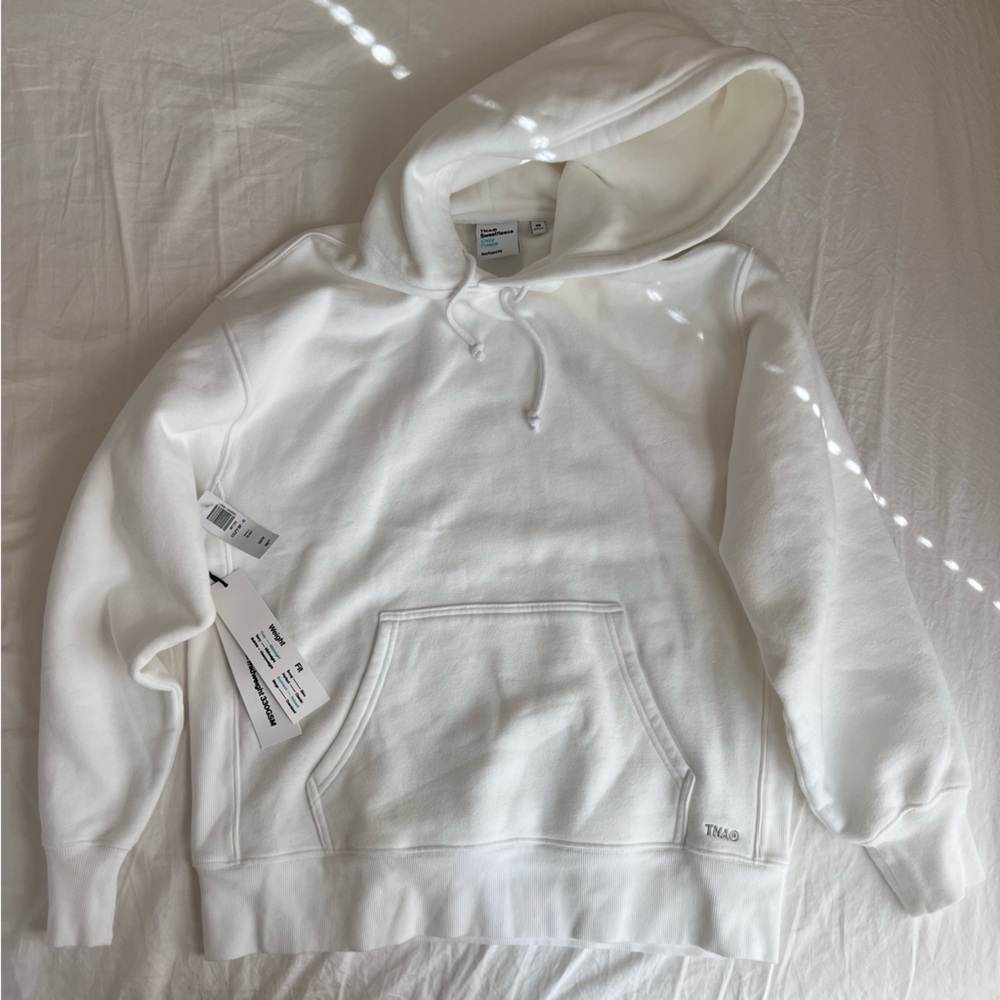 Aritzia TNA Cozy Sweatfleece Boyfriend Hoodie NWT